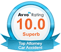 AVVO 10.0 Rating - Top Attorney Car Accident