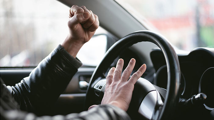 How can a driver's road rage impact you?