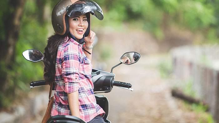 Accident prevention as a novice motorcyclist